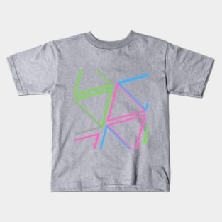 Triangle Tire Texture Kids T-Shirt